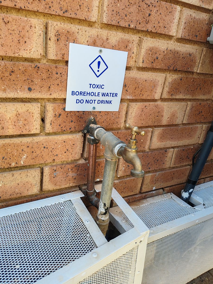 Pressure system servicing for Fairland borehole