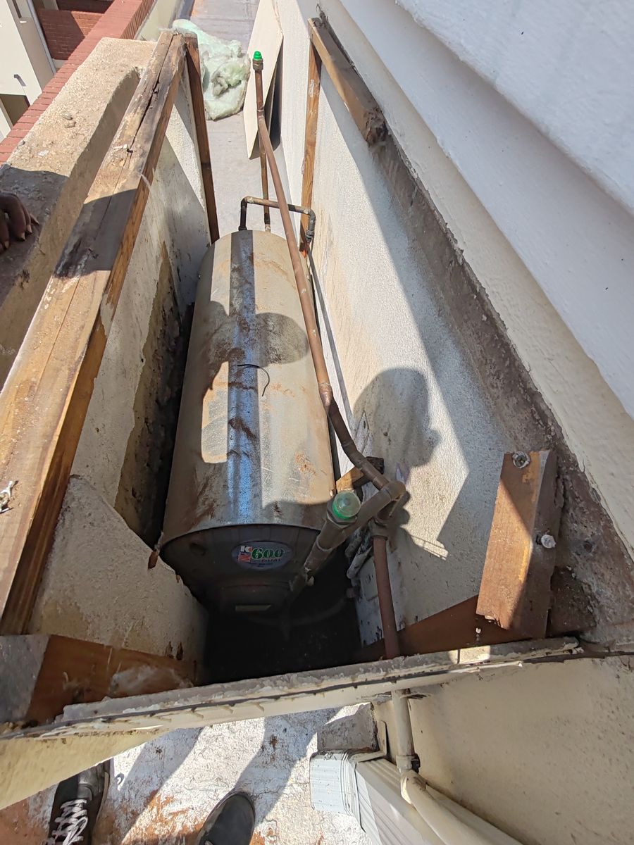 New electric geyser installed with full valve kit in Randburg home