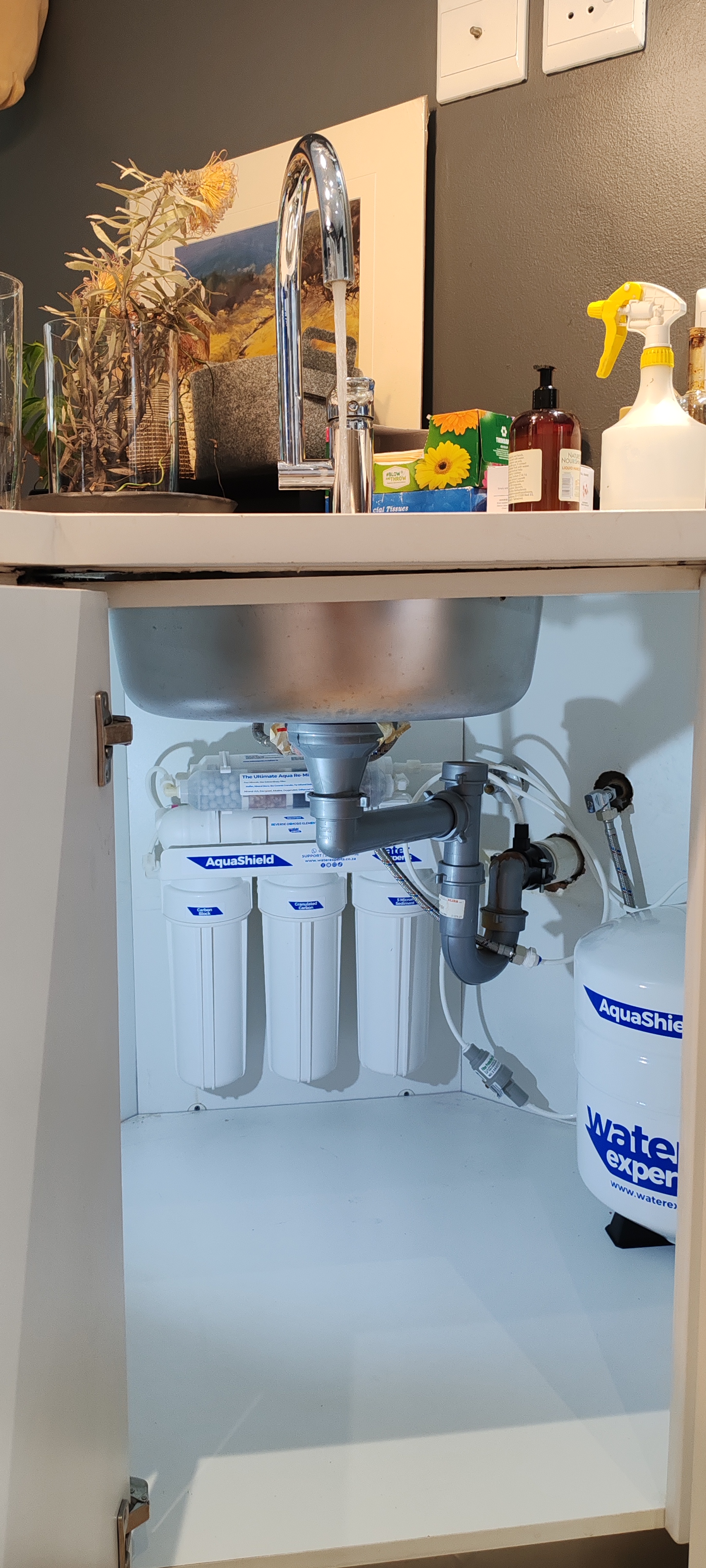 AquaShield fridge line hookup