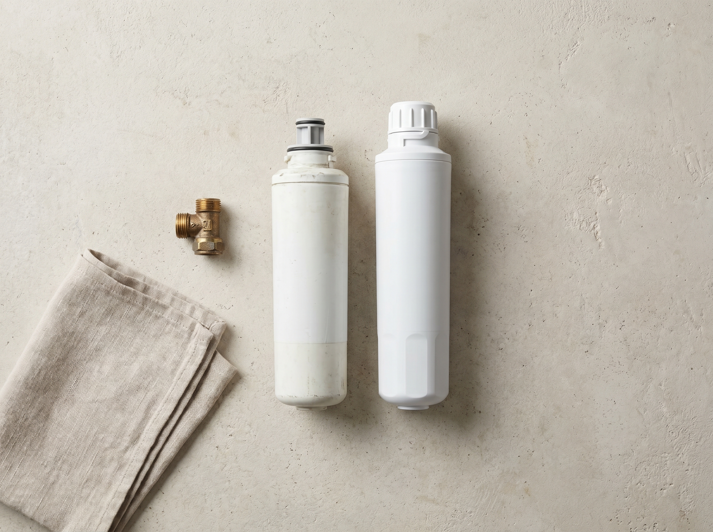 Samsung DA29-00003G HAFCU1 fridge filter cartridge shown on a clean product flat-lay surface