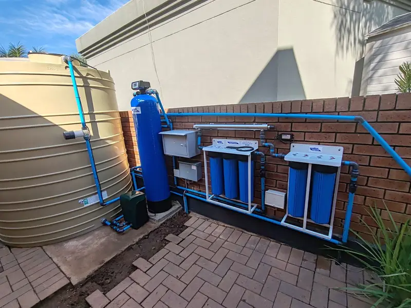 JoJo tank connection to house plumbing for water backup system